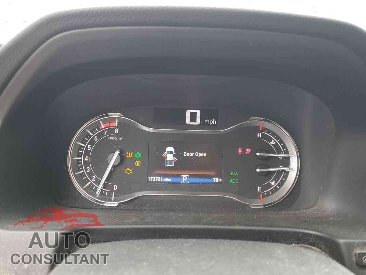 HONDA RIDGELINE 2017 - 5FPYK3F7XHB005438