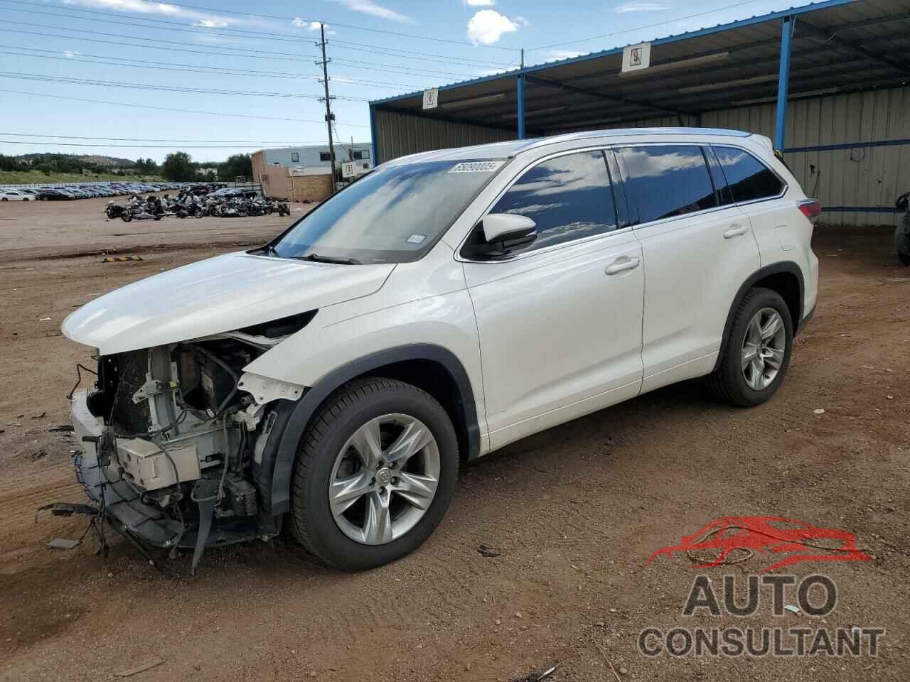 TOYOTA HIGHLANDER 2014 - 5TDYKRFH3ES010668