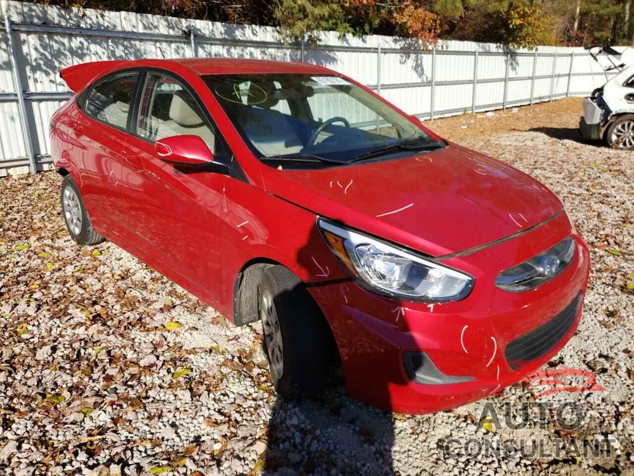 HYUNDAI ACCENT 2016 - KMHCT4AE0GU016879