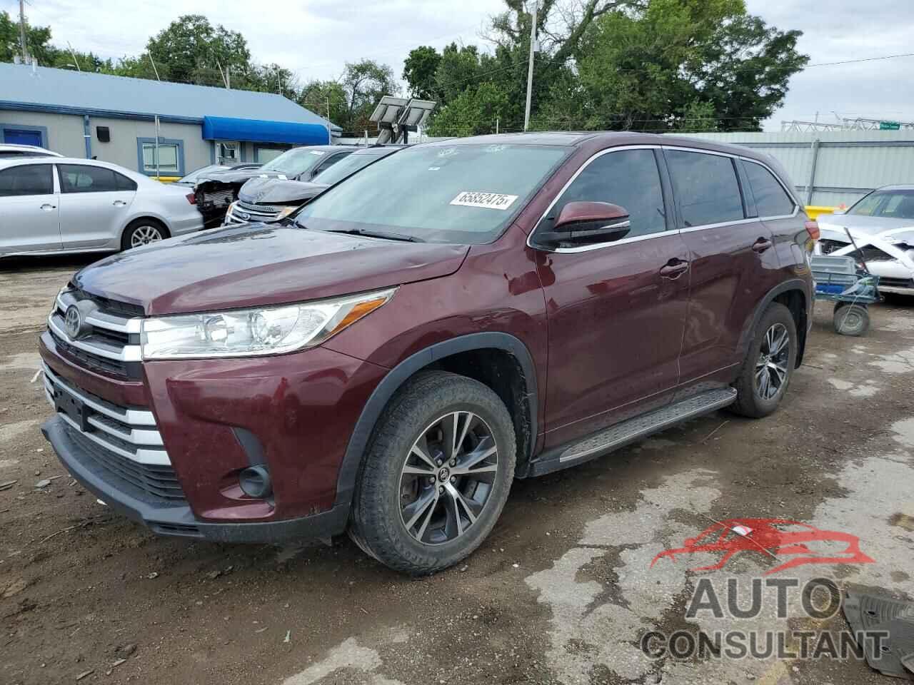 TOYOTA HIGHLANDER 2017 - 5TDZZRFH8HS221837