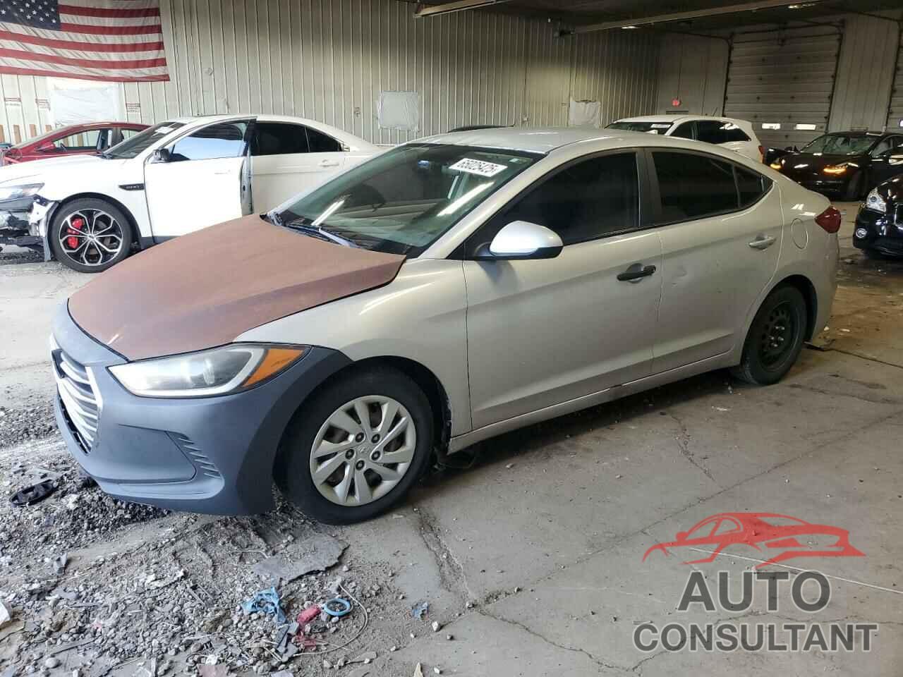 HYUNDAI ELANTRA 2017 - 5NPD74LFXHH051735