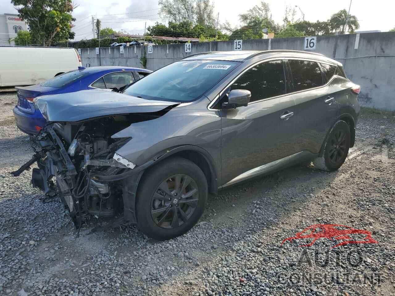 NISSAN MURANO 2017 - 5N1AZ2MG1HN201445