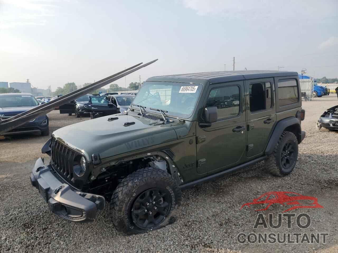 JEEP WRANGLER 2022 - 1C4HJXDM1NW248719