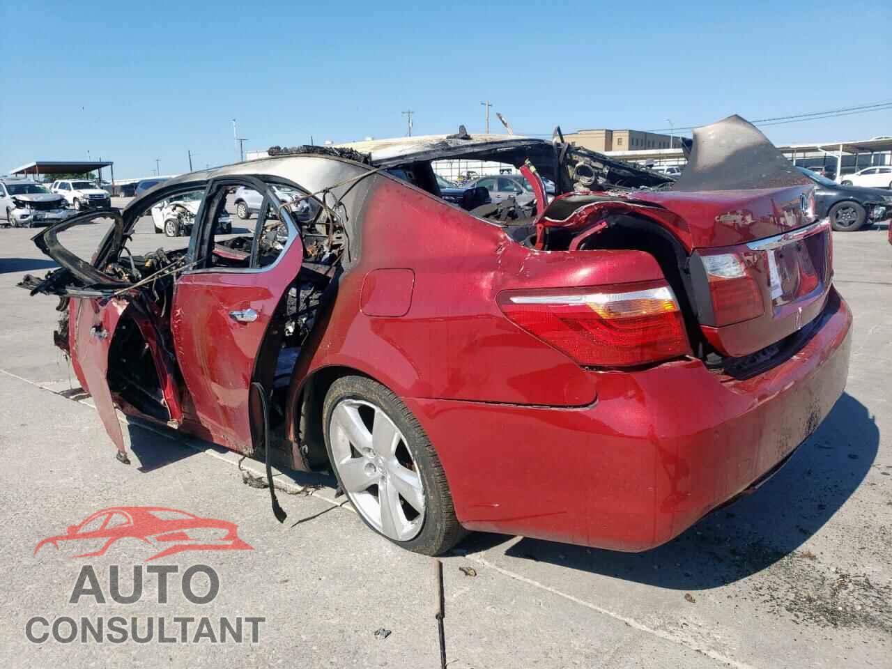 LEXUS LS460 2011 - JTHBL5EF3B5108143