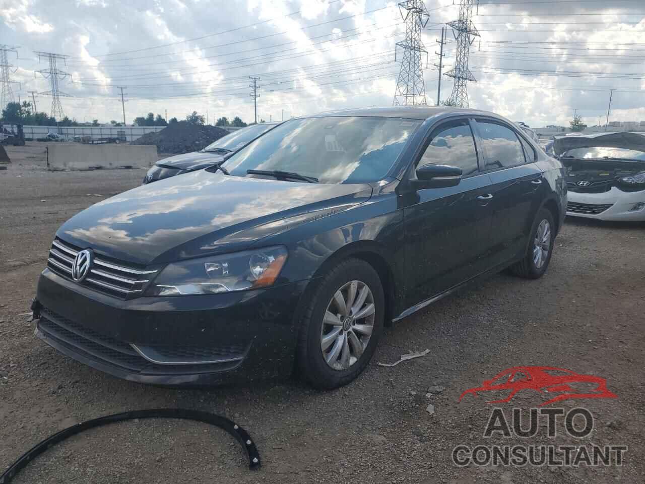VOLKSWAGEN PASSAT 2013 - 1VWAP7A38DC128506