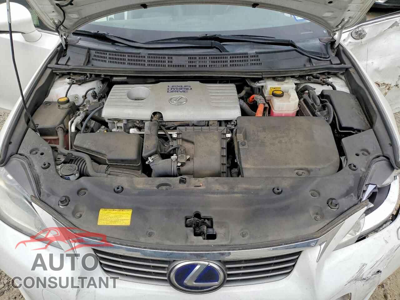 LEXUS CT 200 2011 - JTHKD5BH5B2031571