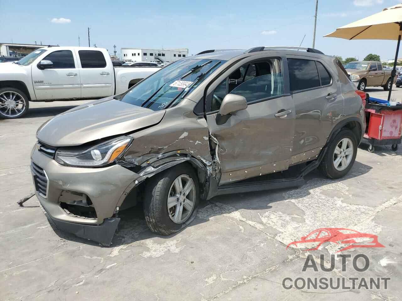 CHEVROLET TRAX 2021 - KL7CJPSBXMB322573