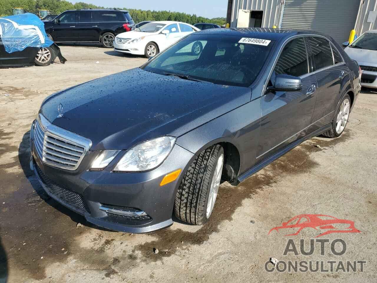 MERCEDES-BENZ E-CLASS 2013 - WDDHF8JB3DA766276