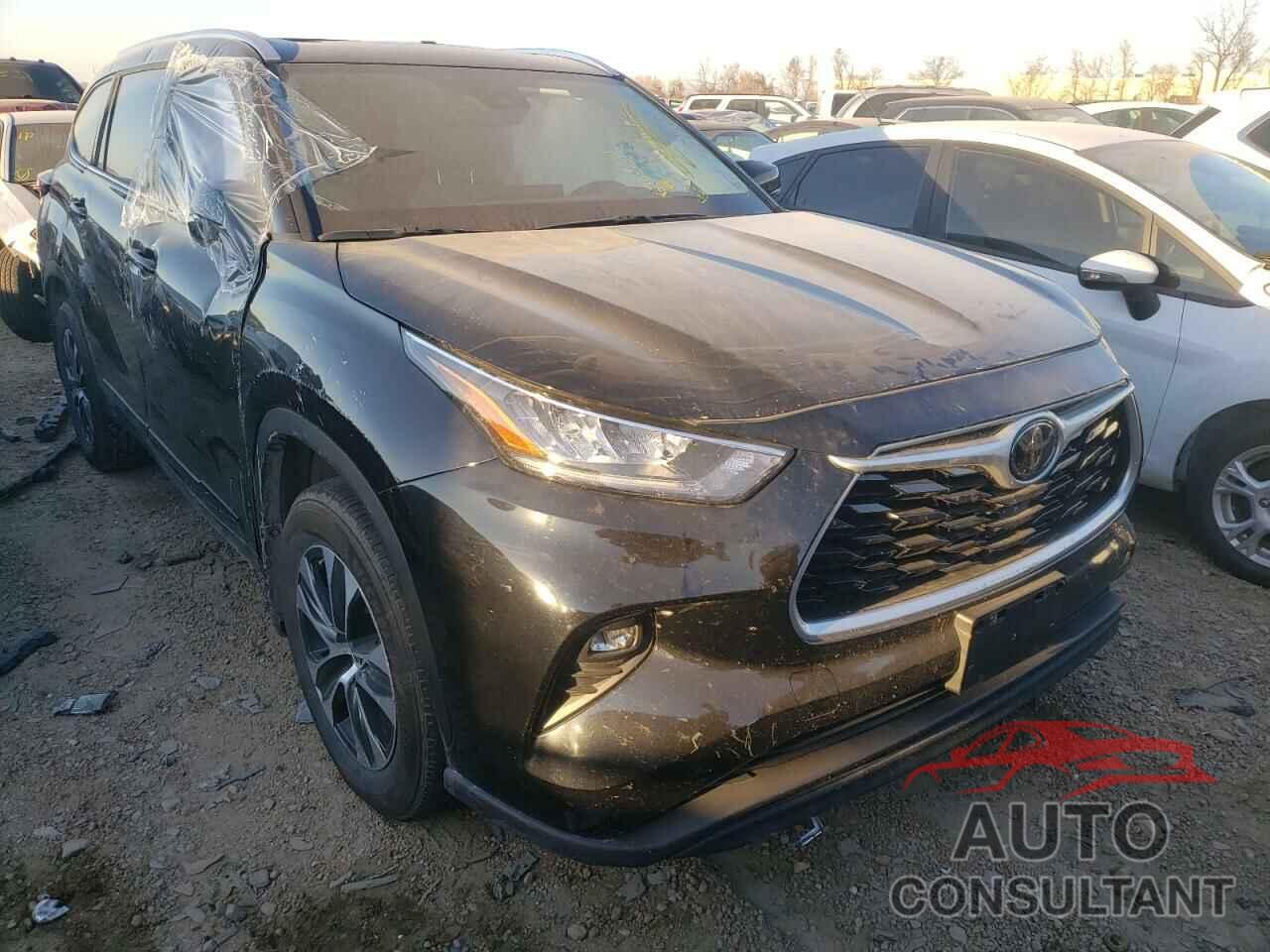 TOYOTA HIGHLANDER 2020 - 5TDGZRBH5LS055346