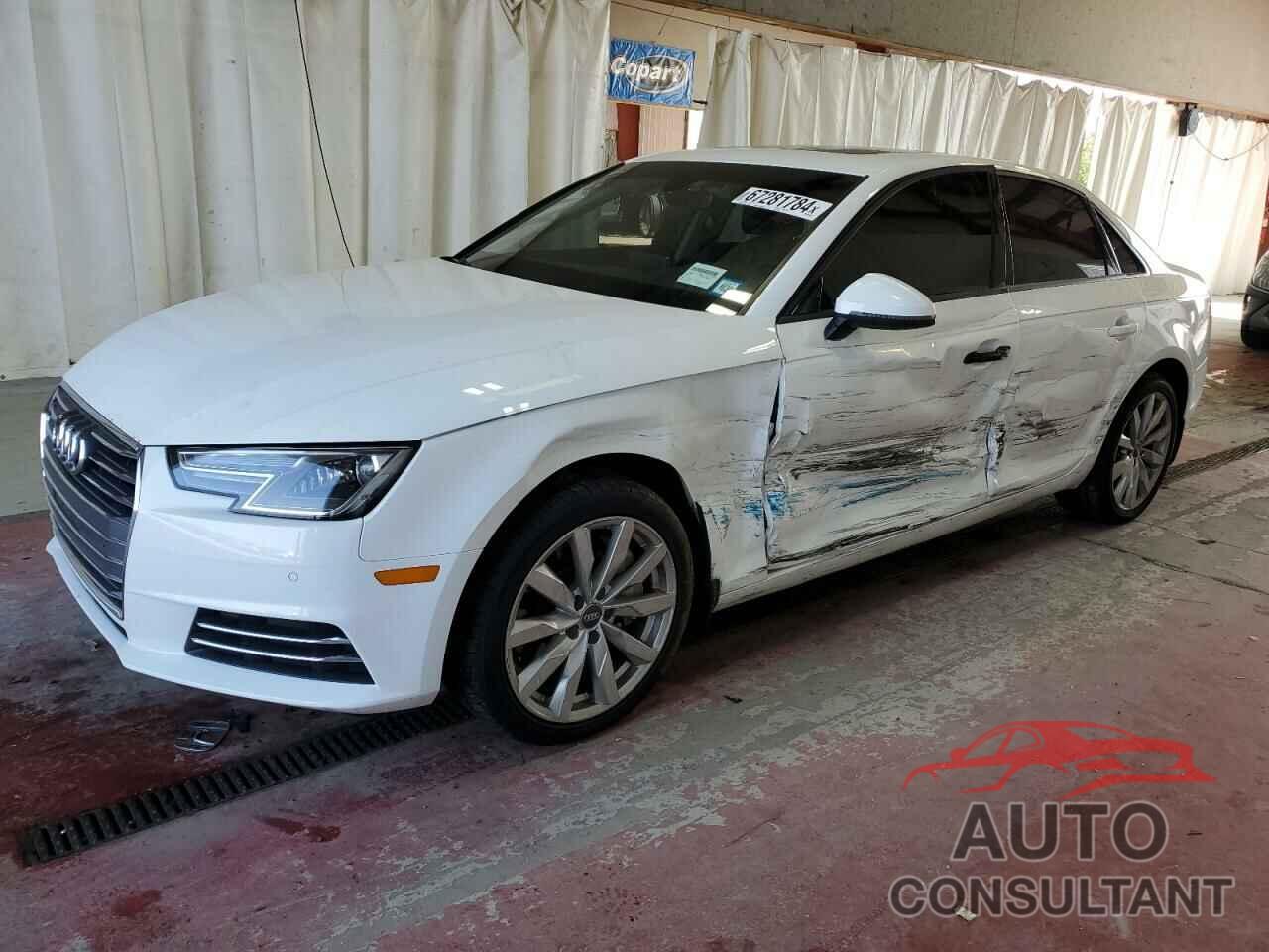 AUDI A4 2017 - WAUANAF41HN009114