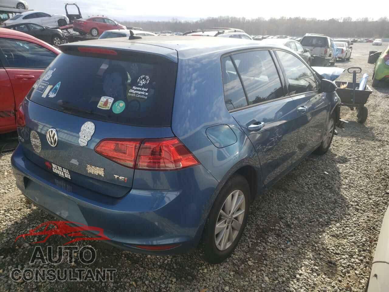 VOLKSWAGEN GOLF 2017 - 3VW217AU9HM016414