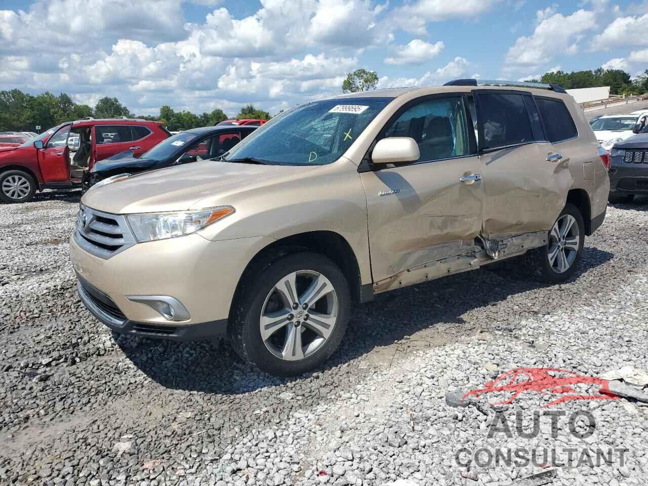 TOYOTA HIGHLANDER 2013 - 5TDDK3EH6DS262216