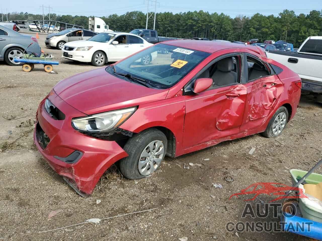 HYUNDAI ACCENT 2017 - KMHCT4AE6HU215212