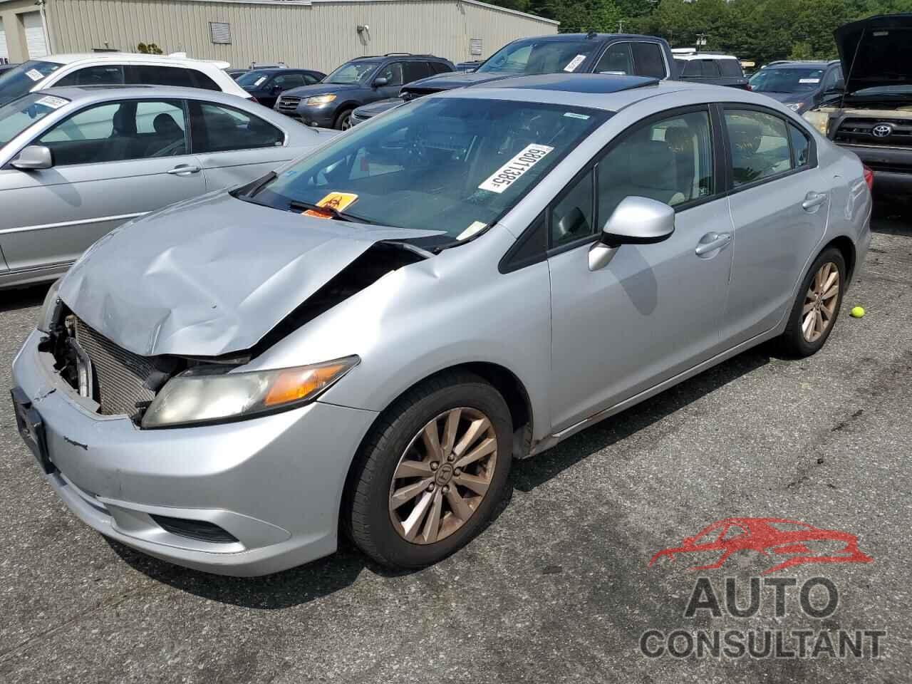 HONDA CIVIC 2012 - 19XFB2F81CE372276