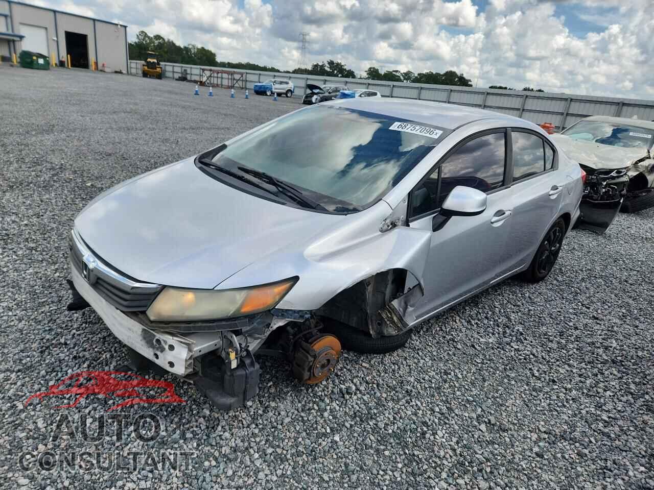 HONDA CIVIC 2012 - 19XFB2F58CE073728