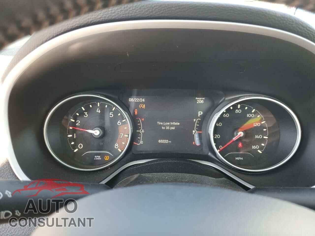 JEEP COMPASS 2017 - 3C4NJDBBXHT640482