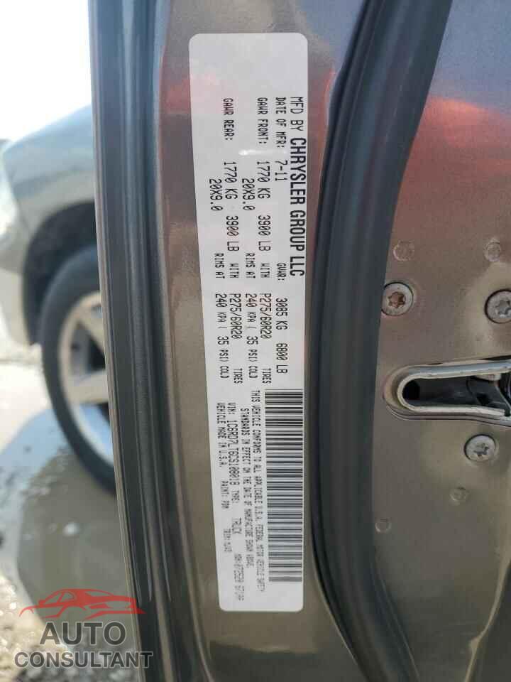 DODGE RAM 1500 2012 - 1C6RD7LT6CS108018