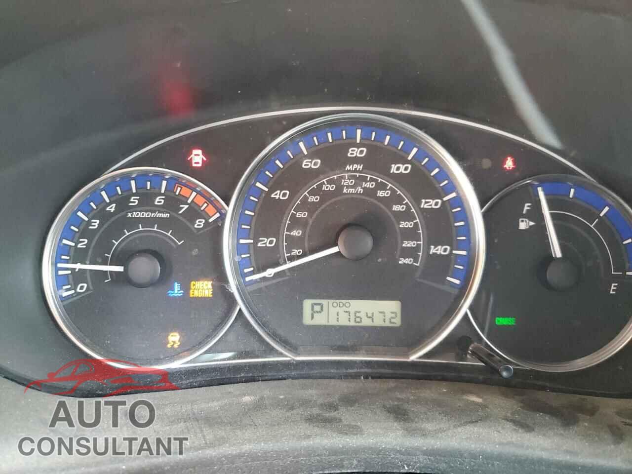 SUBARU FORESTER 2011 - JF2SHBDC0BH742597