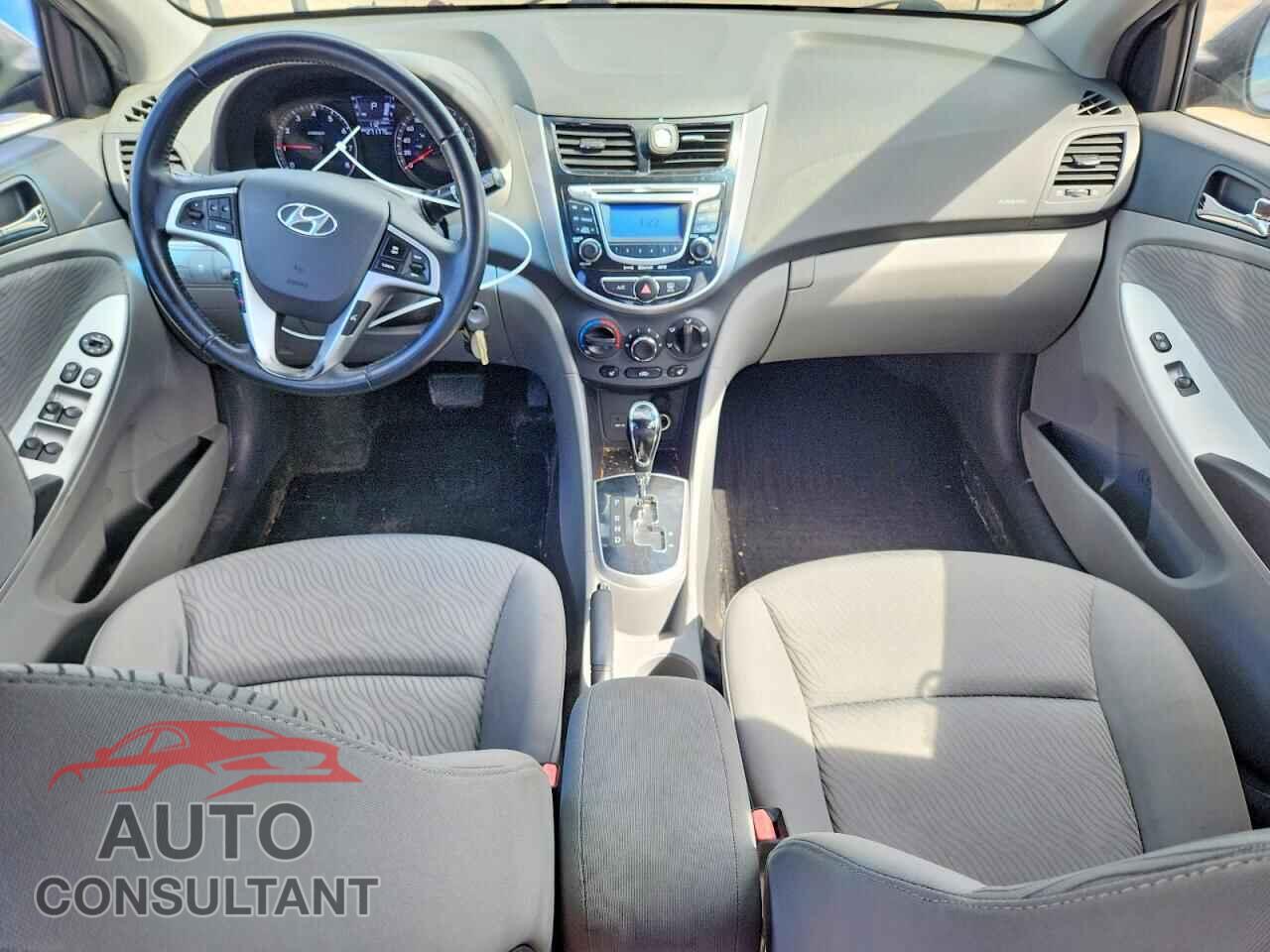 HYUNDAI ACCENT 2012 - KMHCU4AE7CU052804