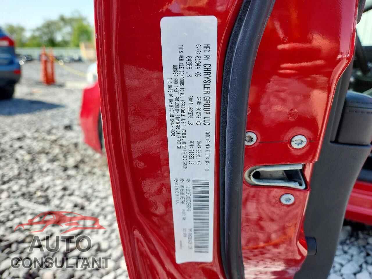 DODGE DART 2013 - 1C3CDFCA1DD266543