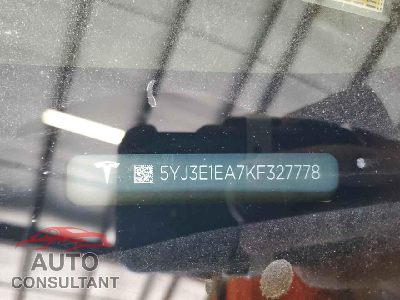 TESLA MODEL 3 2019 - 5YJ3E1EA7KF327778