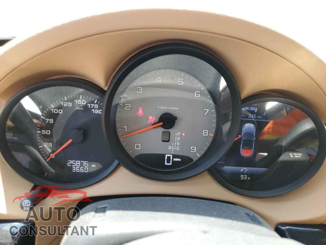 PORSCHE BOXSTER 2015 - WP0CB2A81FS140756
