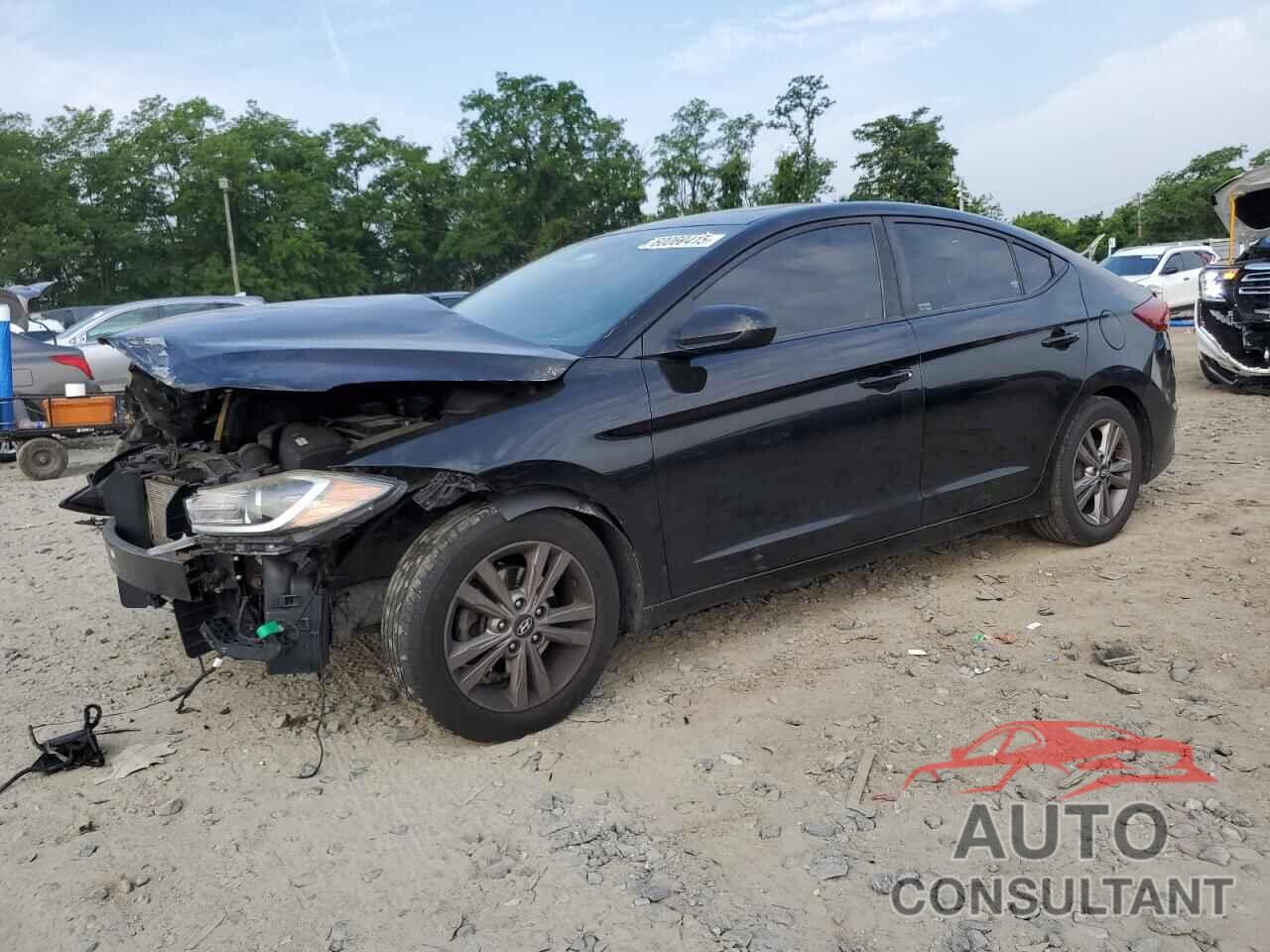 HYUNDAI ELANTRA 2018 - KMHD84LF2JU492067