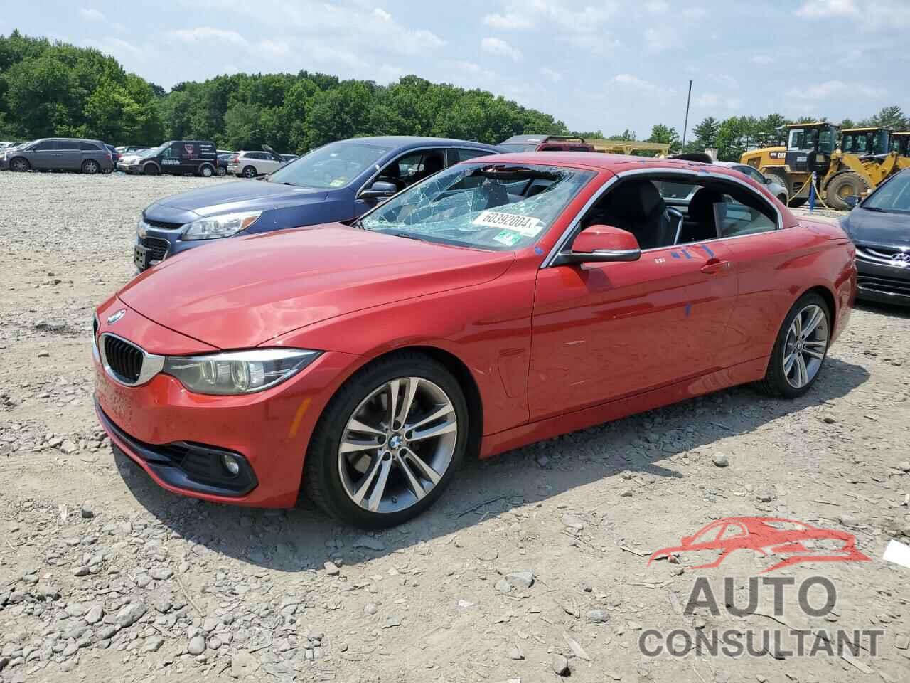 BMW 4 SERIES 2018 - WBA4Z1C57JEC70190