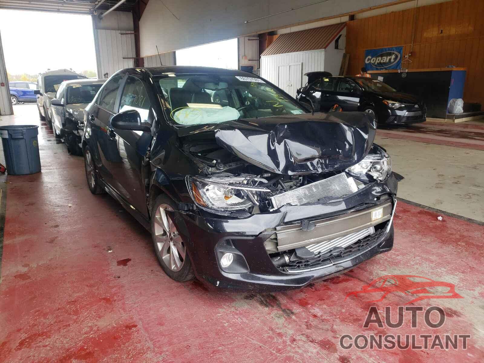 CHEVROLET SONIC 2017 - 1G1JF5SB0H4157135