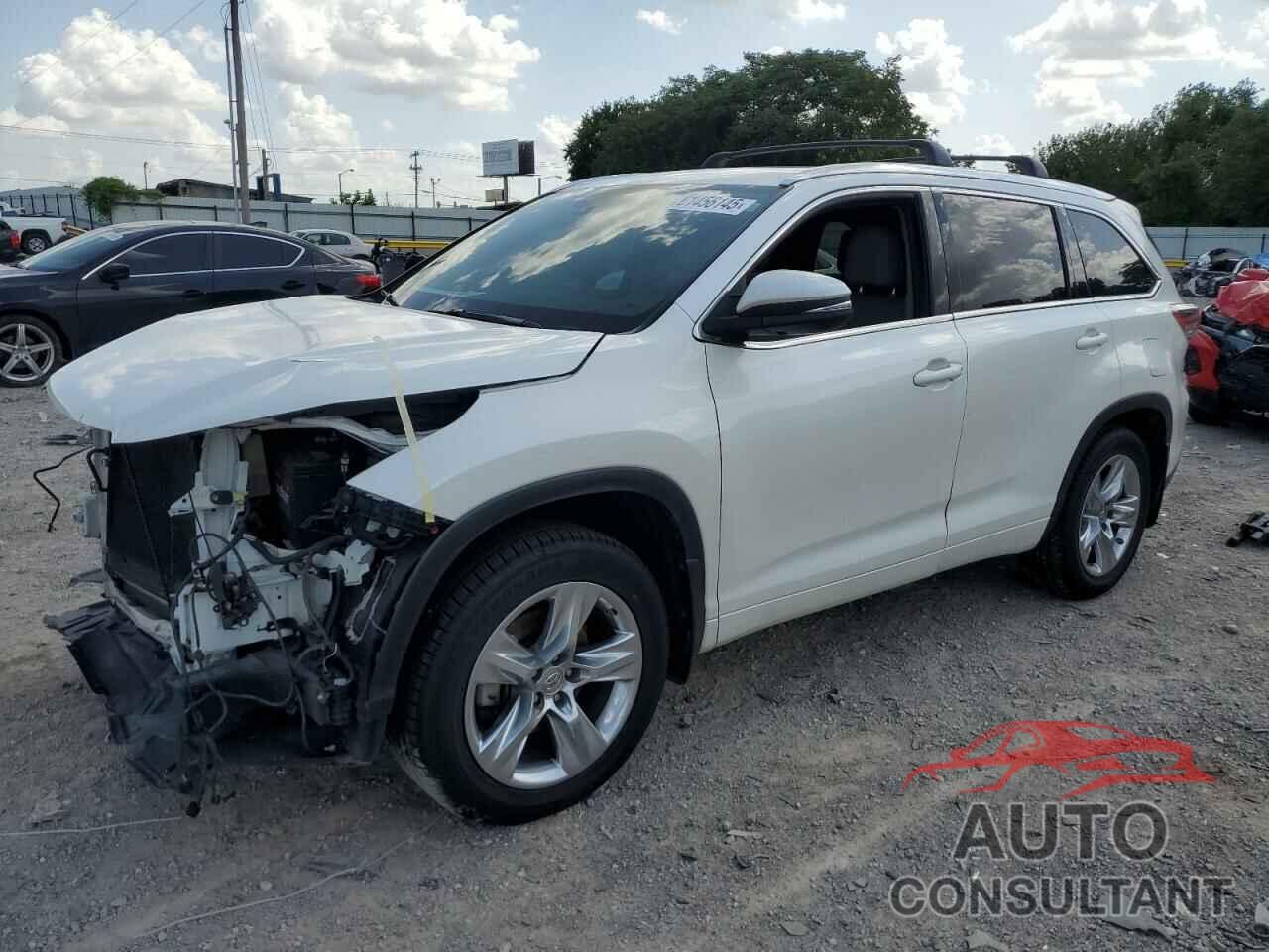 TOYOTA HIGHLANDER 2015 - 5TDDKRFH9FS169839