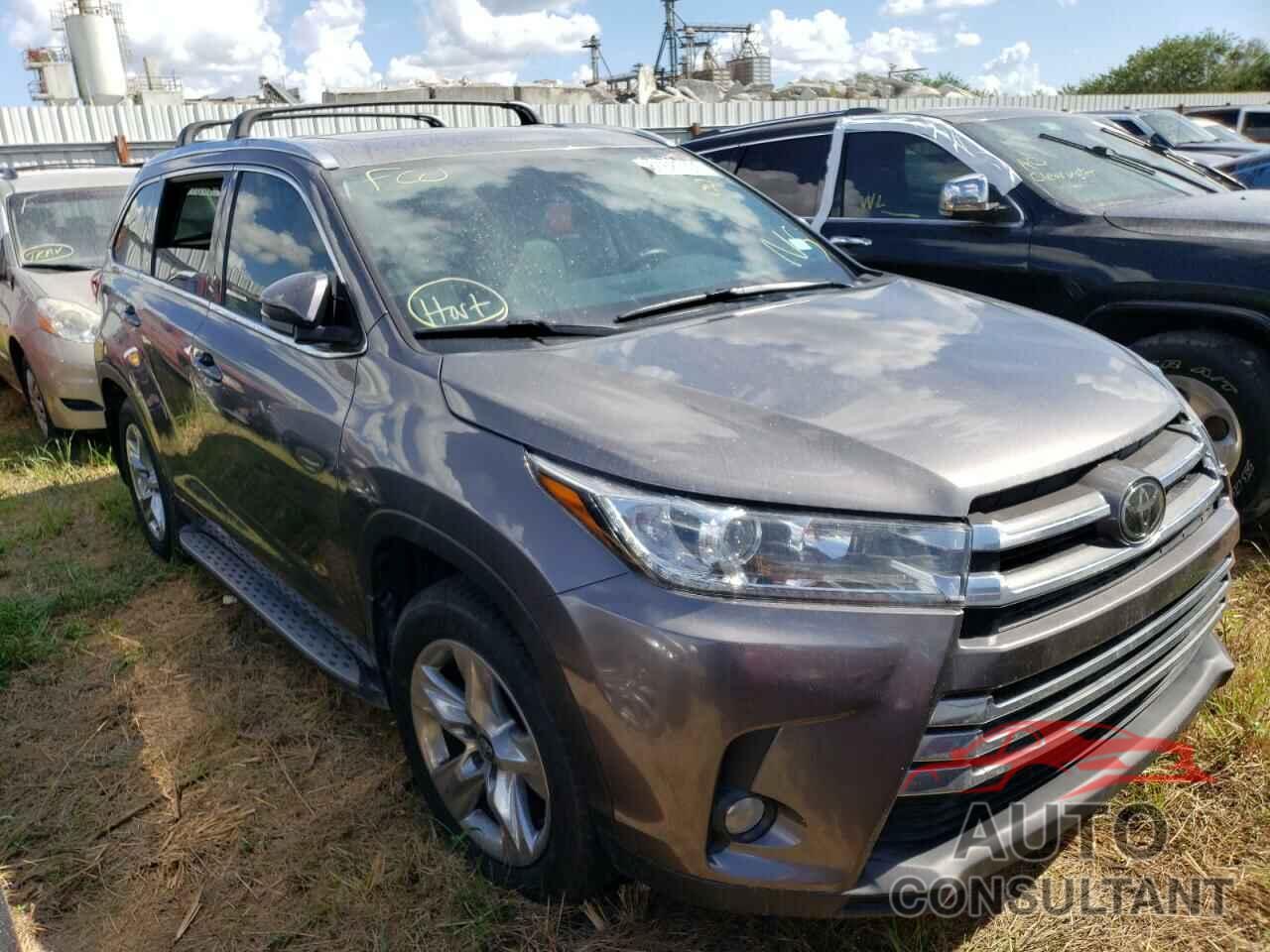 TOYOTA HIGHLANDER 2018 - 5TDDZRFH9JS902007