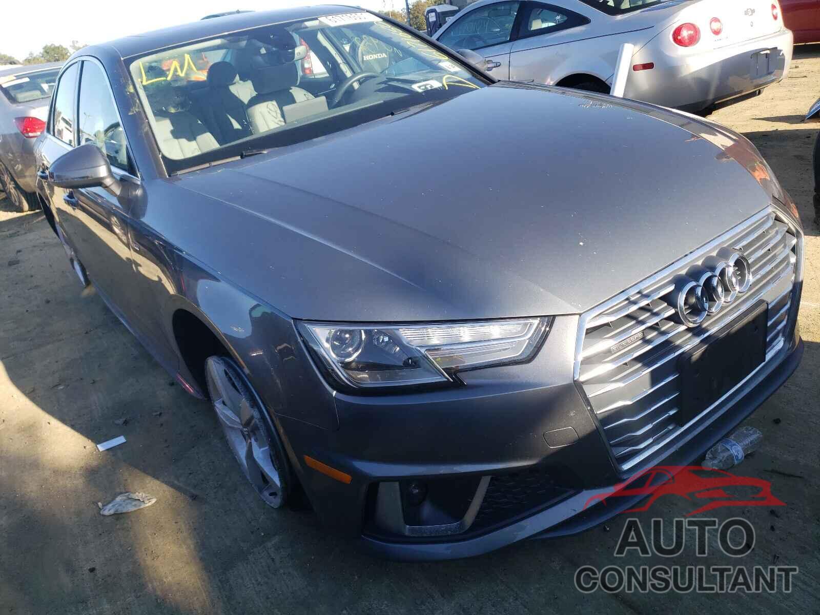 AUDI A4 2019 - WAUDNAF43KN019812