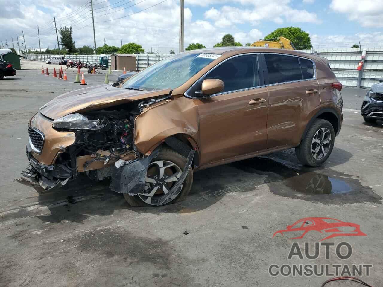 KIA SPORTAGE 2021 - KNDPM3AC4M7924581