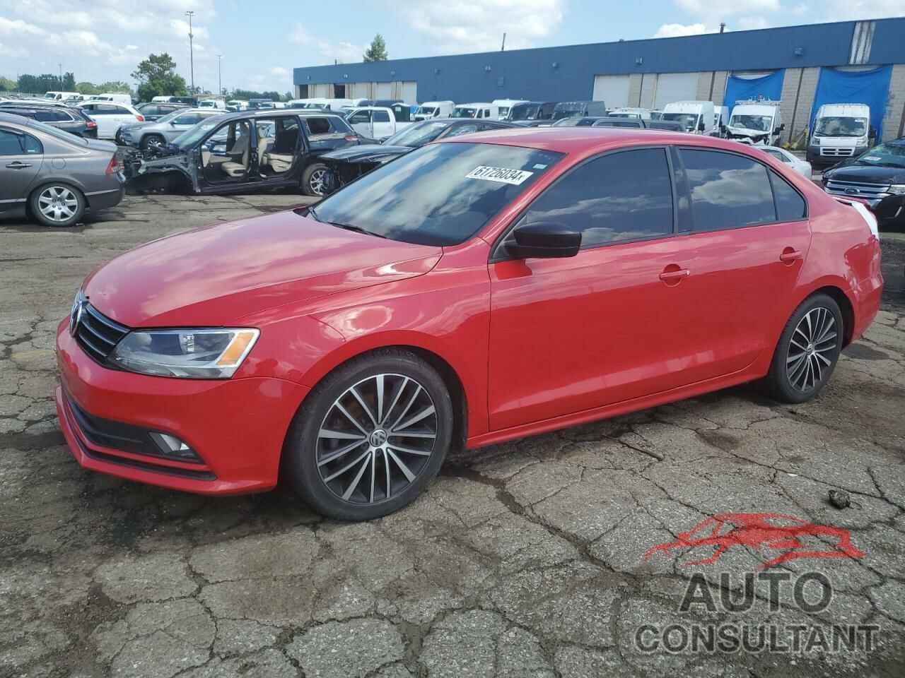 VOLKSWAGEN JETTA 2016 - 3VWD17AJ3GM236046