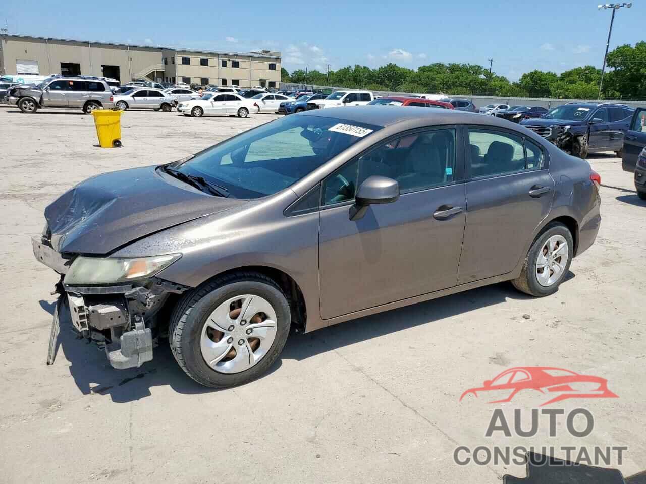 HONDA CIVIC 2013 - 2HGFB2F54DH548122