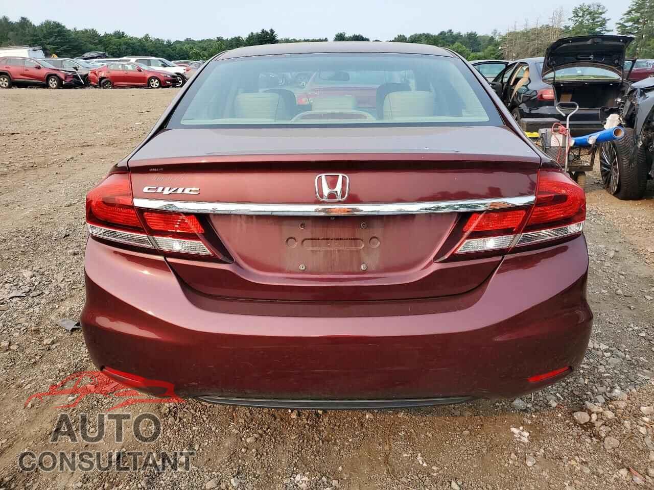 HONDA CIVIC 2013 - 19XFB2F94DE200141
