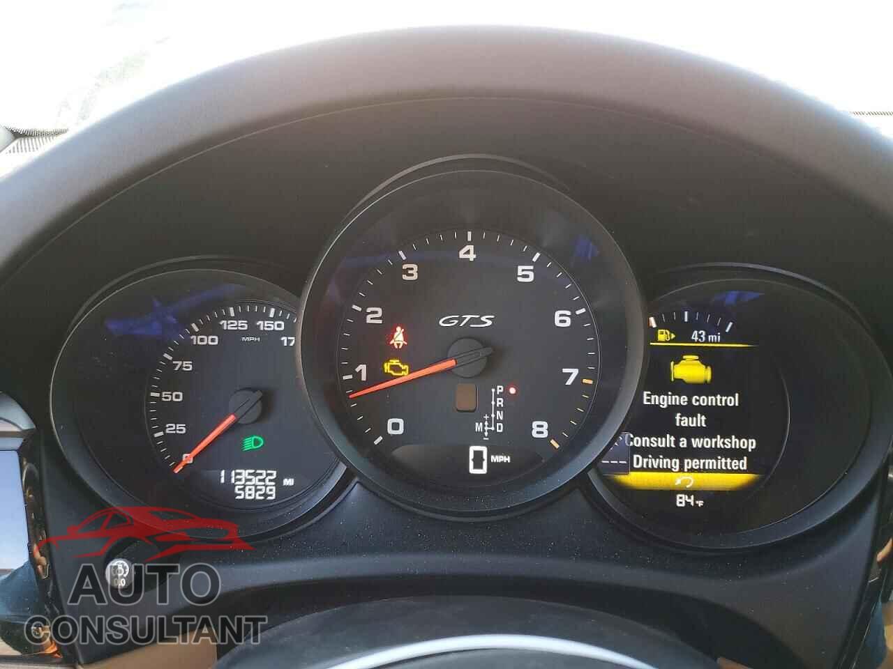 PORSCHE MACAN 2017 - WP1AG2A57HLB53683