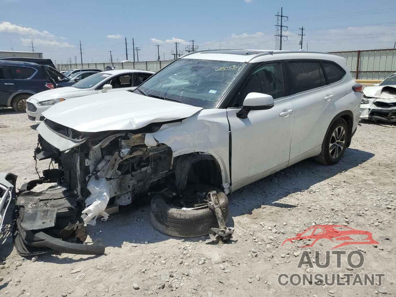 TOYOTA HIGHLANDER 2023 - 5TDKDRAH7PS012742
