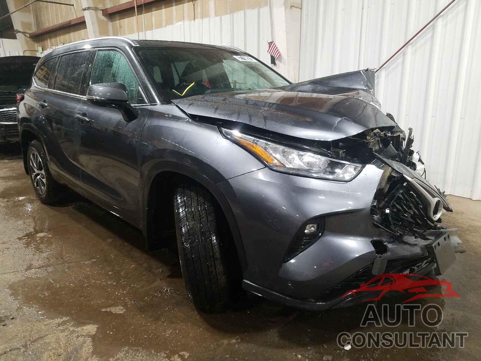TOYOTA HIGHLANDER 2020 - 5TDGZRBH9LS012628
