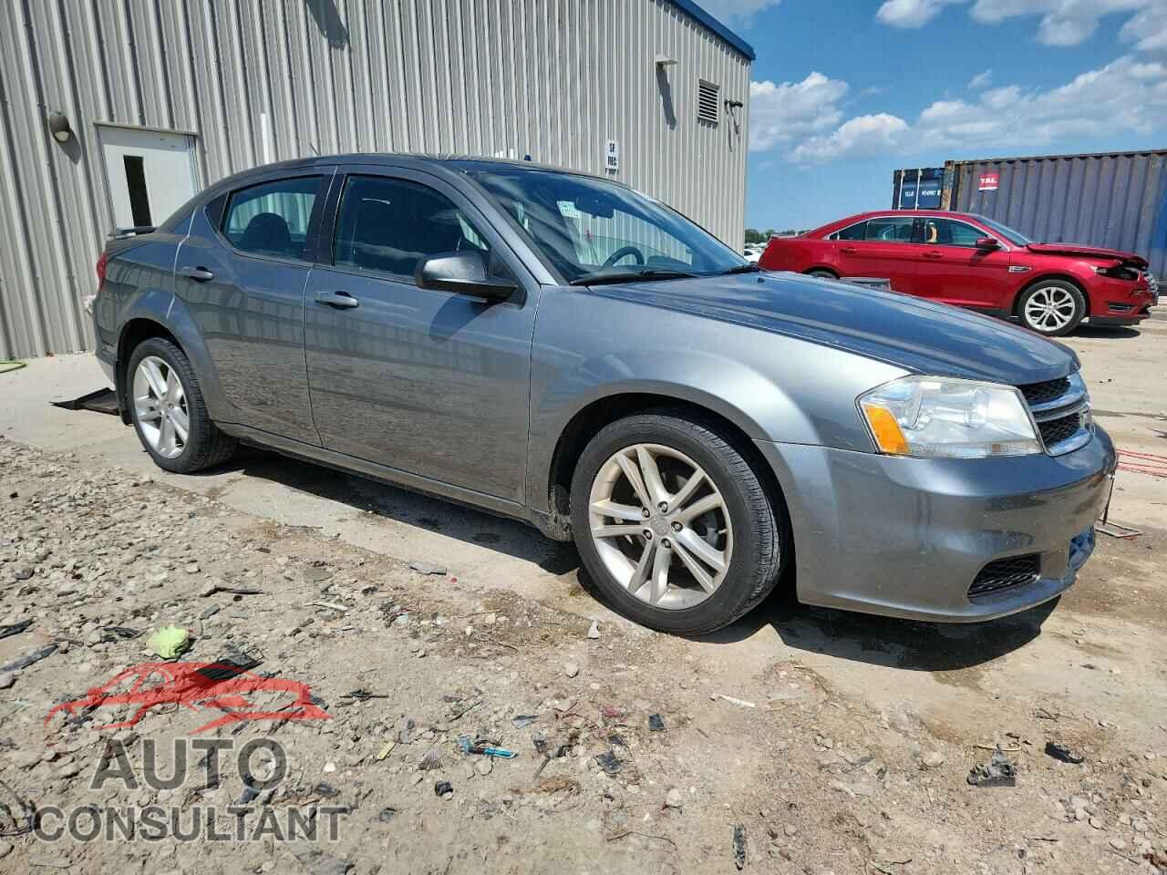 DODGE AVENGER 2013 - 1C3CDZAG3DN596624