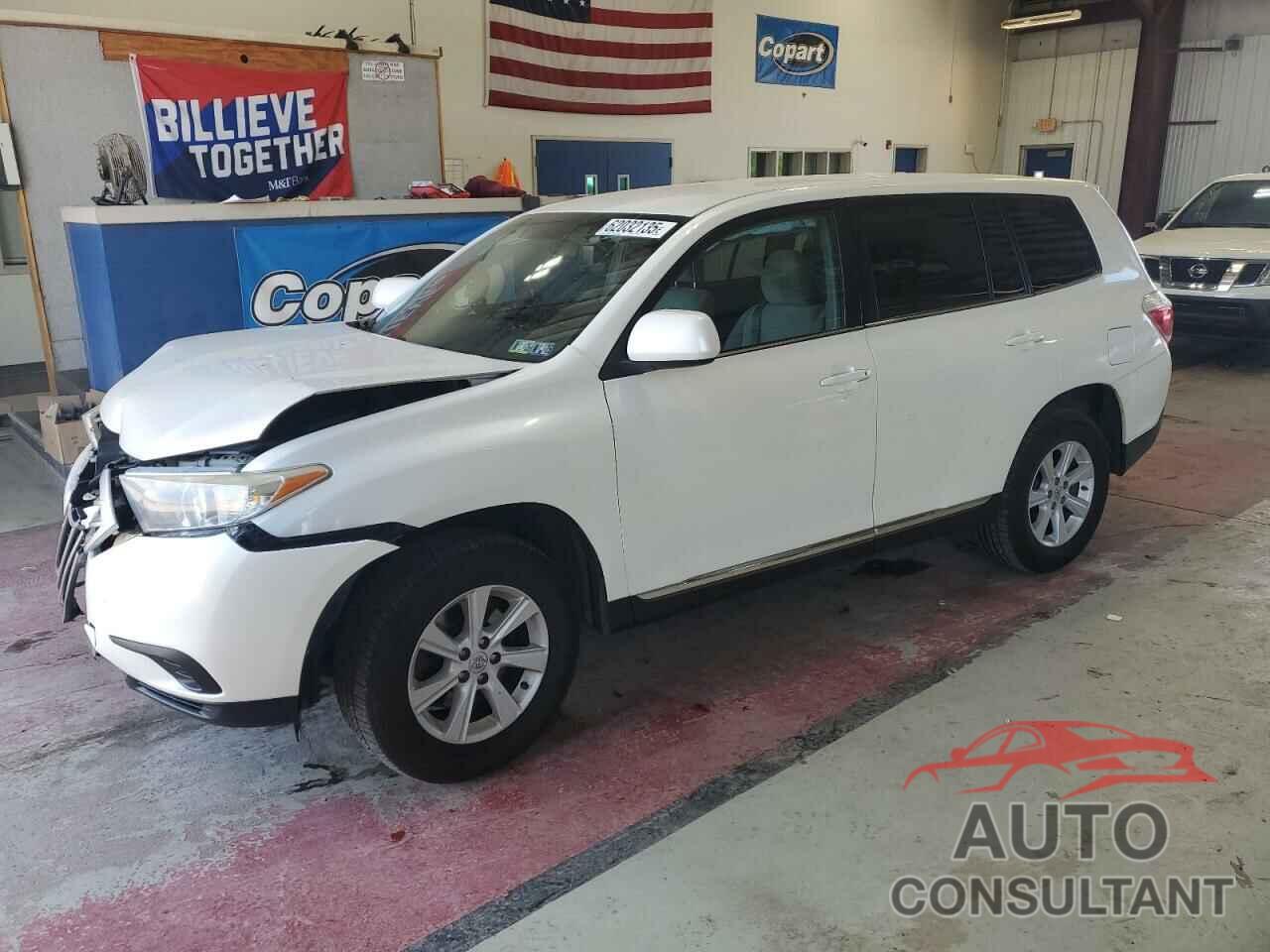 TOYOTA HIGHLANDER 2013 - 5TDBK3EH0DS235679