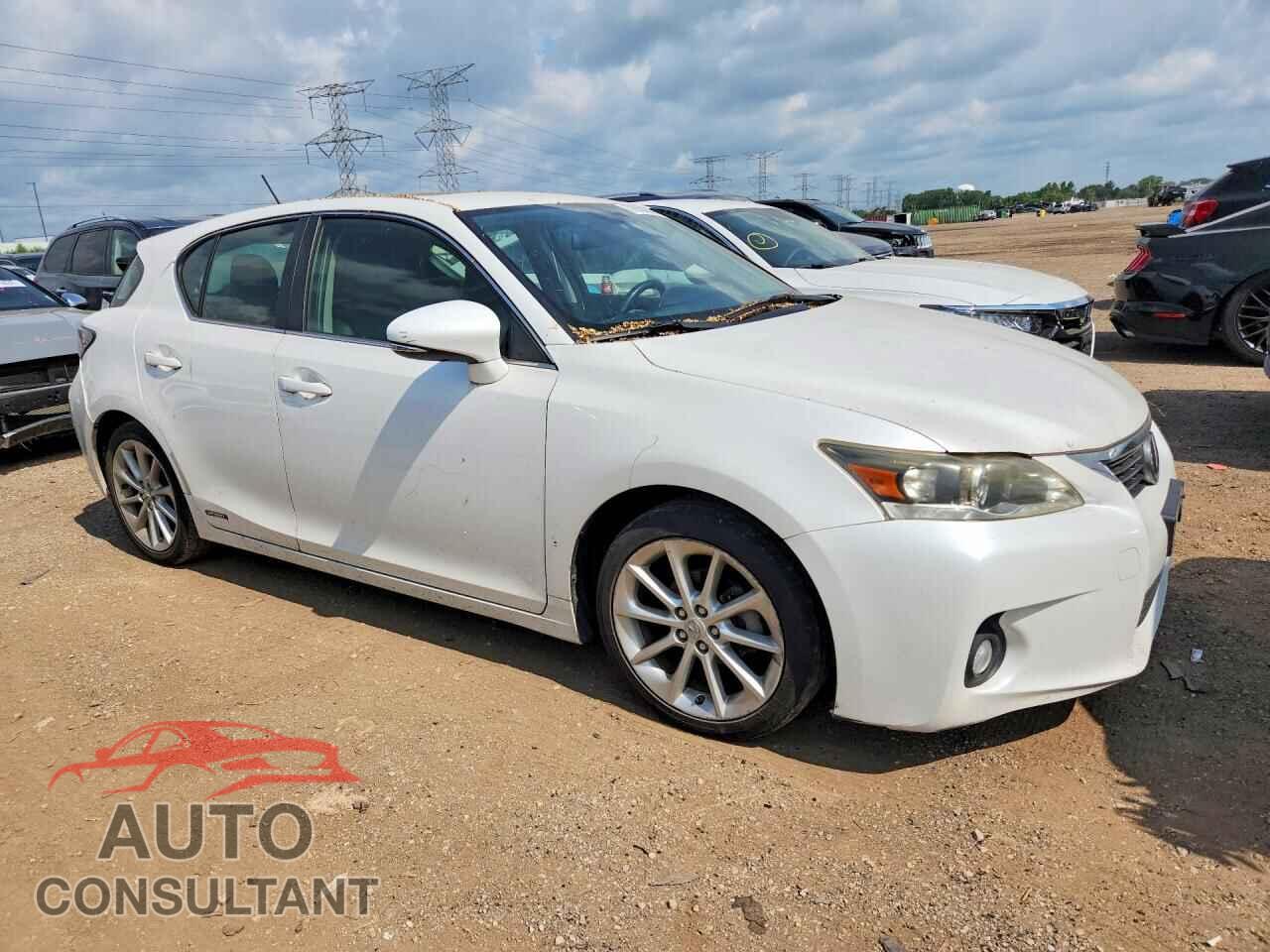 LEXUS CT 200 2012 - JTHKD5BH1C2072250