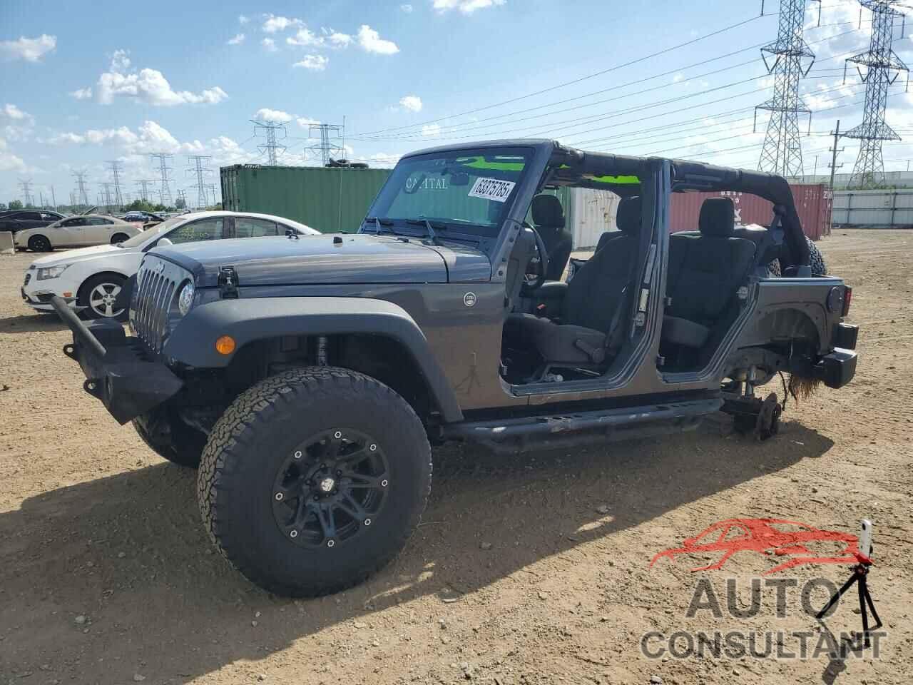 JEEP WRANGLER 2017 - 1C4BJWDG8HL553697