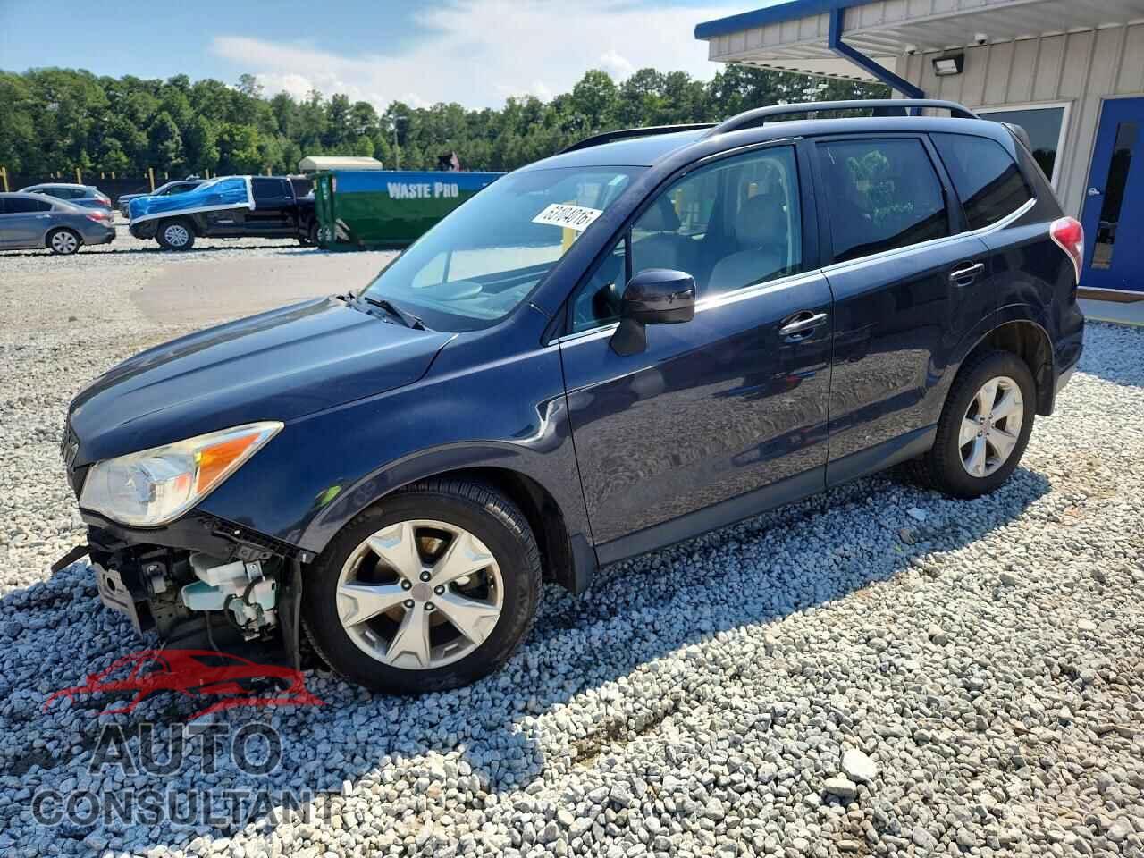 SUBARU FORESTER 2015 - JF2SJAHC7FH586539