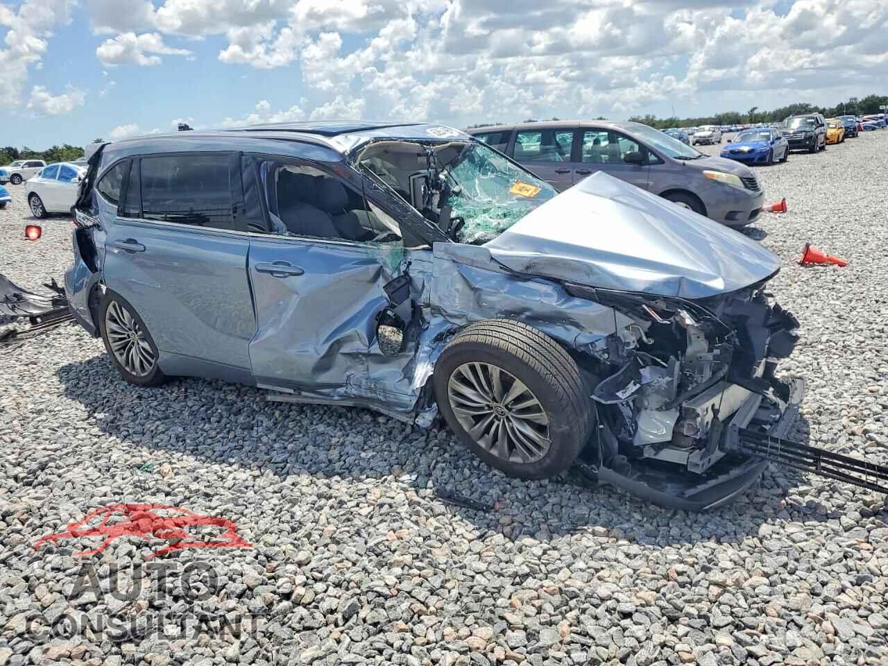 TOYOTA HIGHLANDER 2021 - 5TDFARAH5MS009151