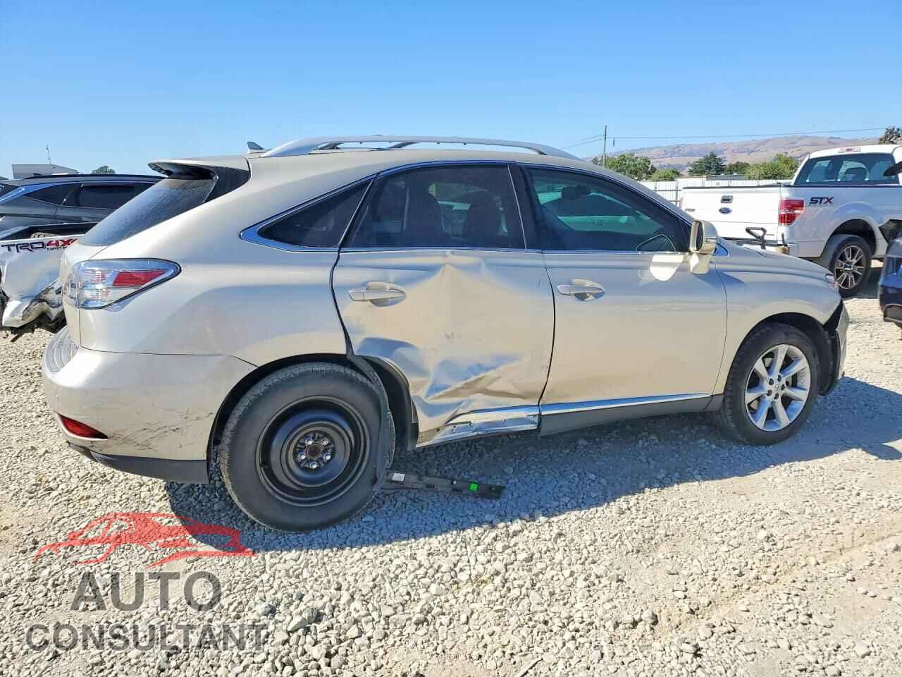 LEXUS RX350 2012 - 2T2ZK1BA7CC067052