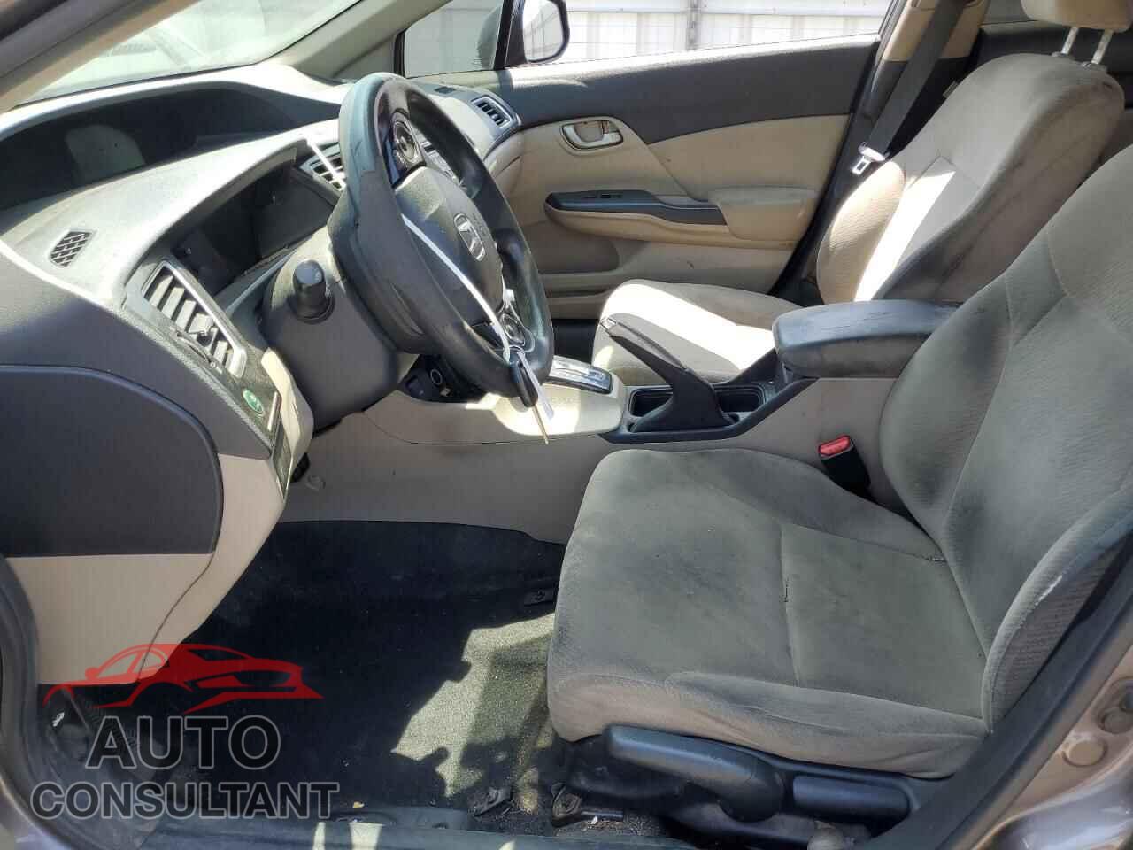HONDA CIVIC 2013 - 19XFB2F59DE292294