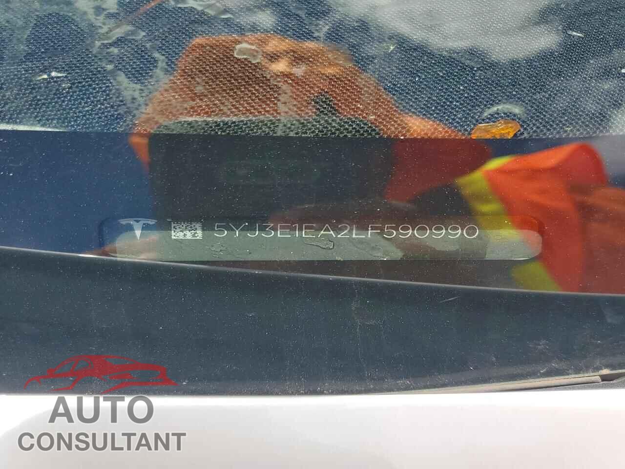 TESLA MODEL 3 2020 - 5YJ3E1EA2LF590990