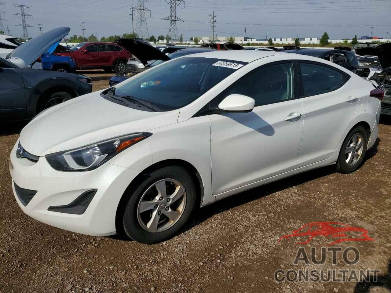 HYUNDAI ELANTRA 2014 - 5NPDH4AE2EH524918