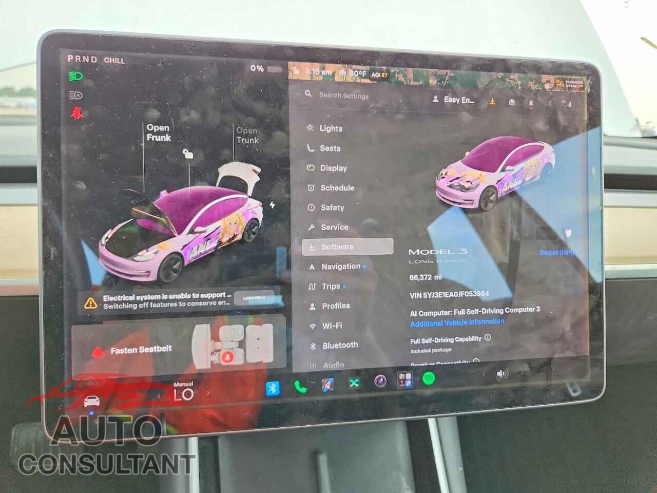 TESLA MODEL 3 2018 - 5YJ3E1EA0JF053984